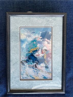 Leroy Neiman Stenmark Custom Framed Print.